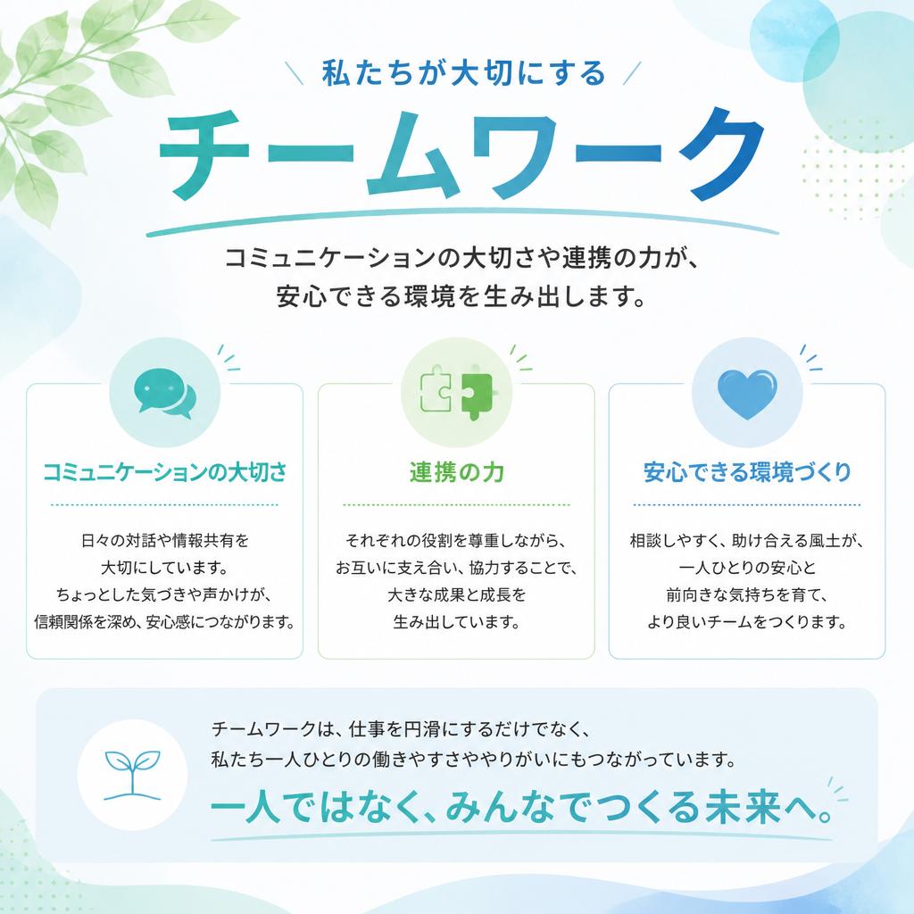 チームワークの力