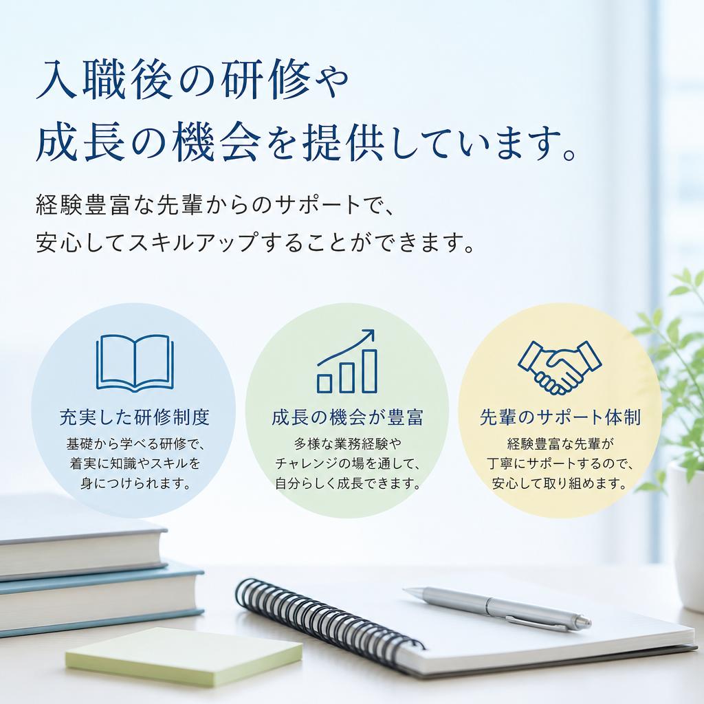 研修・成長の機会