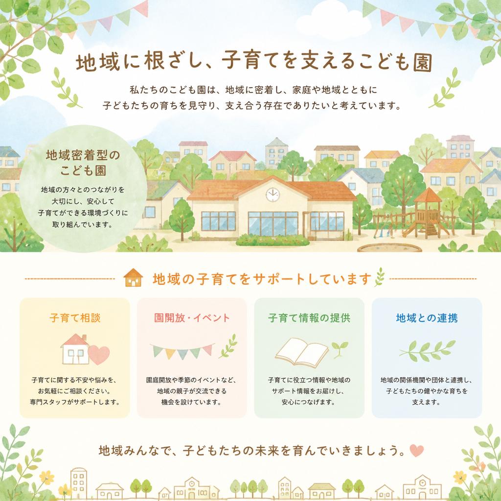 地域に根ざした保育
